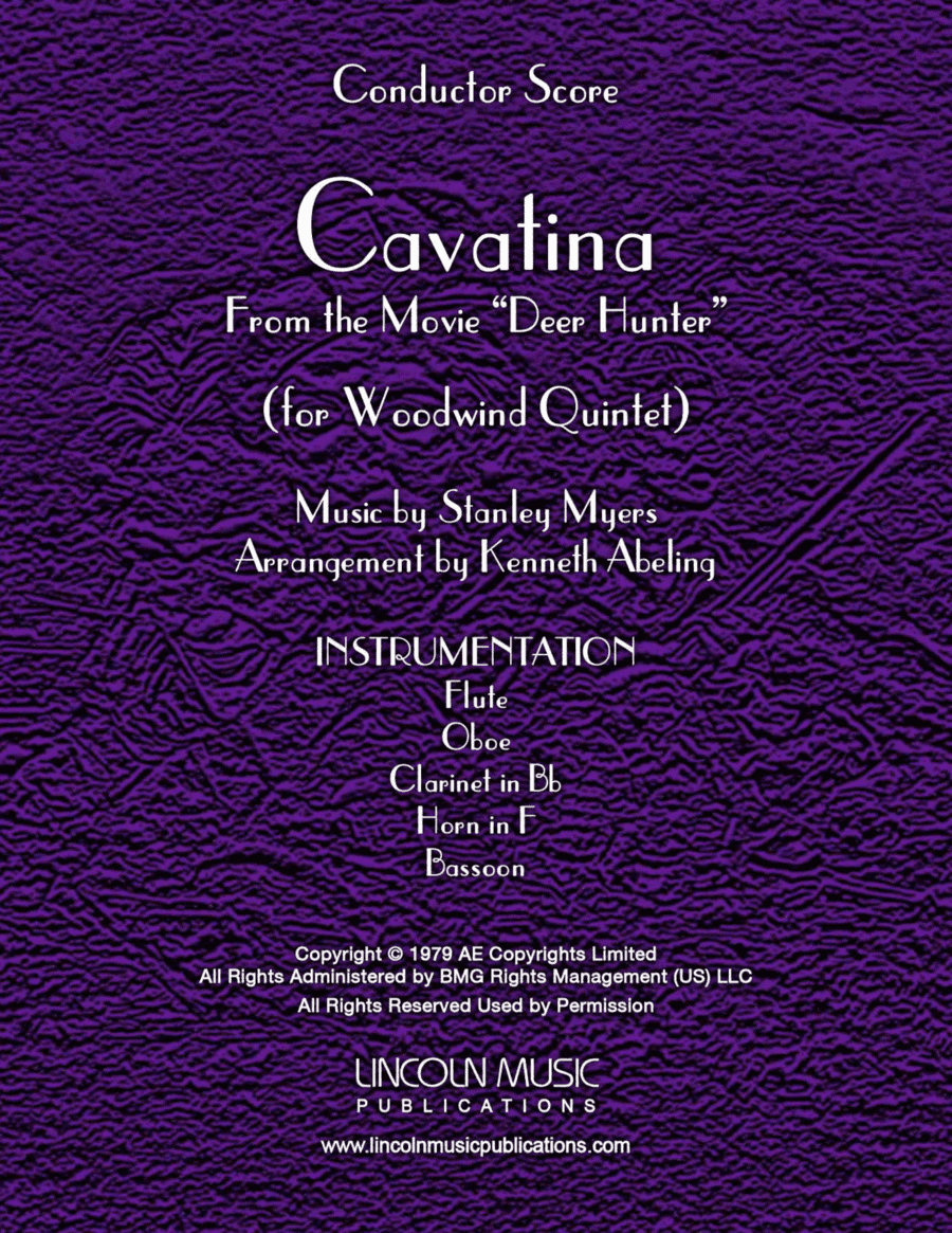 Cavatina (arr. Kenneth Abeling)