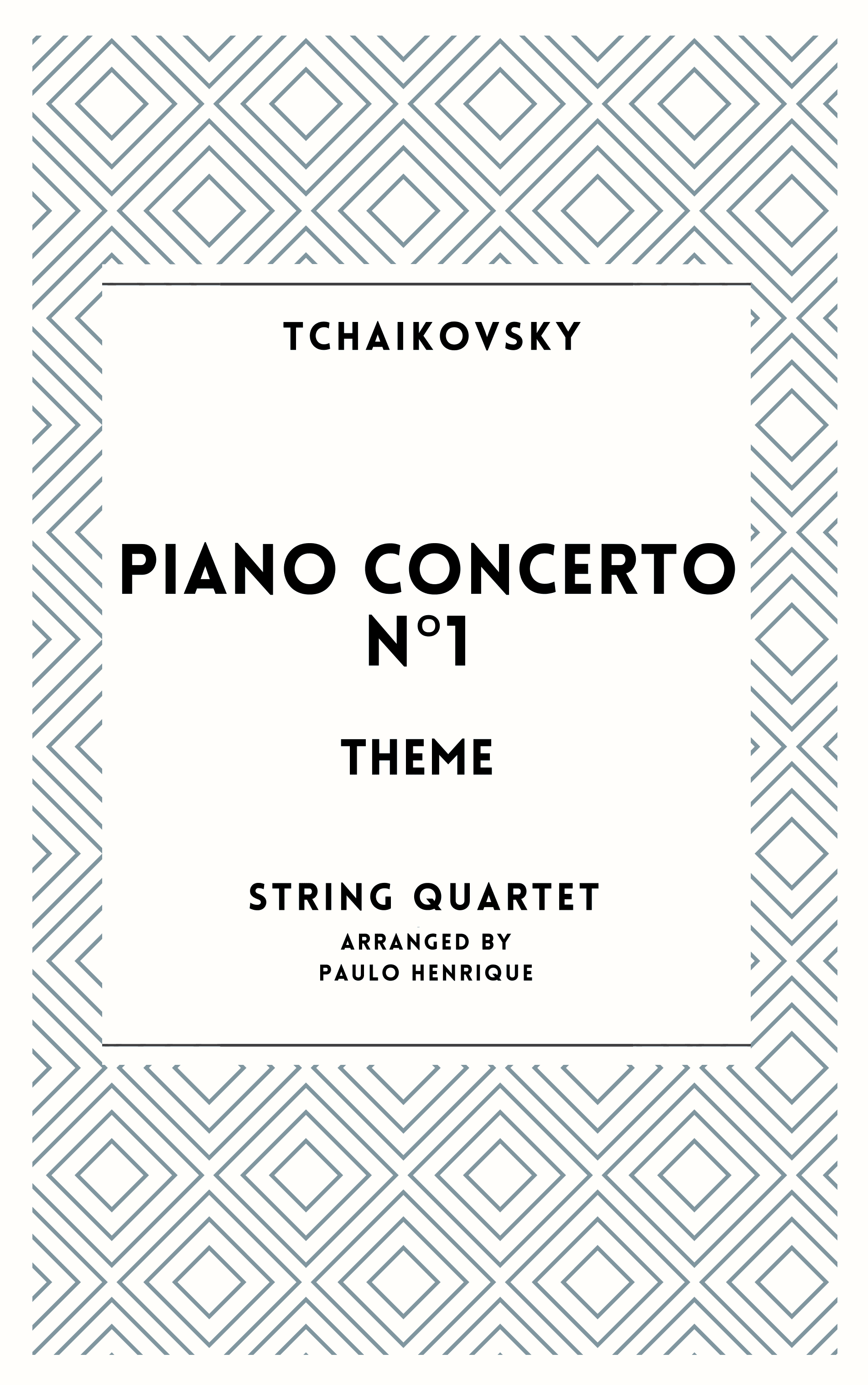 Piano Concerto N°1 (arr. Paulo Henrique)