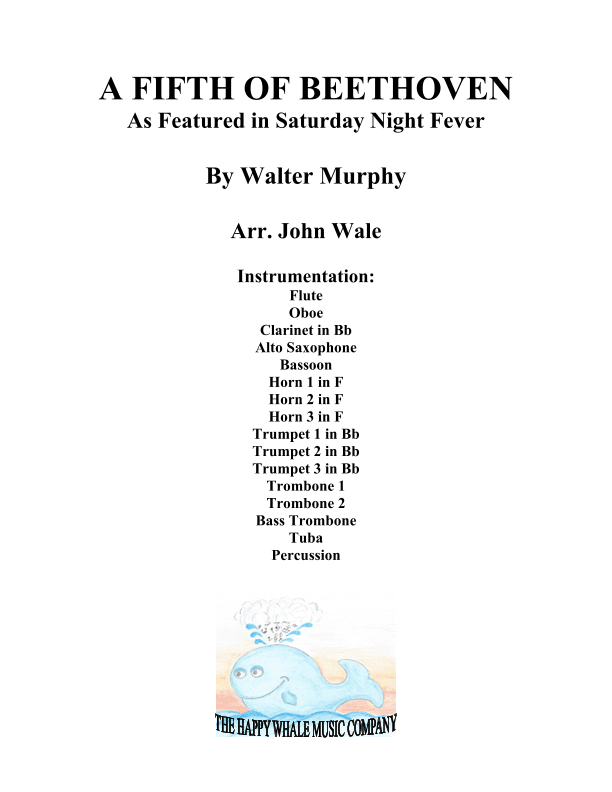 A Fifth Of Beethoven (arr. John Wale)