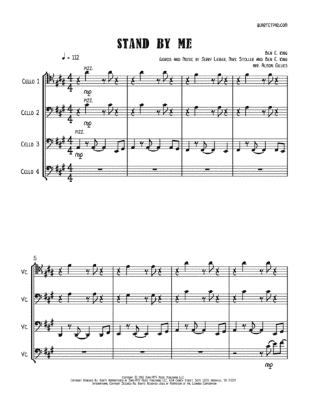 Stand By Me (arr. Alison Gillies)