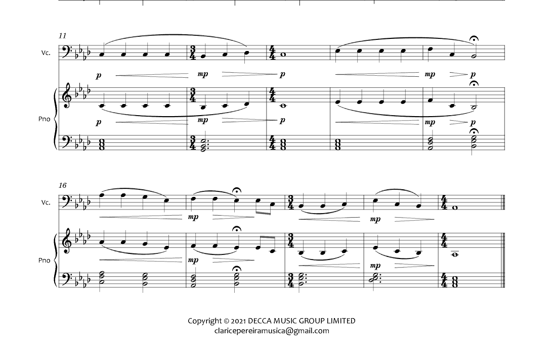 A Hymn For The Robin (arr. Clarice Pereira)