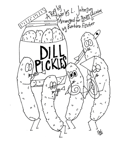 Dill Pickles (Rag) - Brass Quintet (arr. Barbara Fischer)