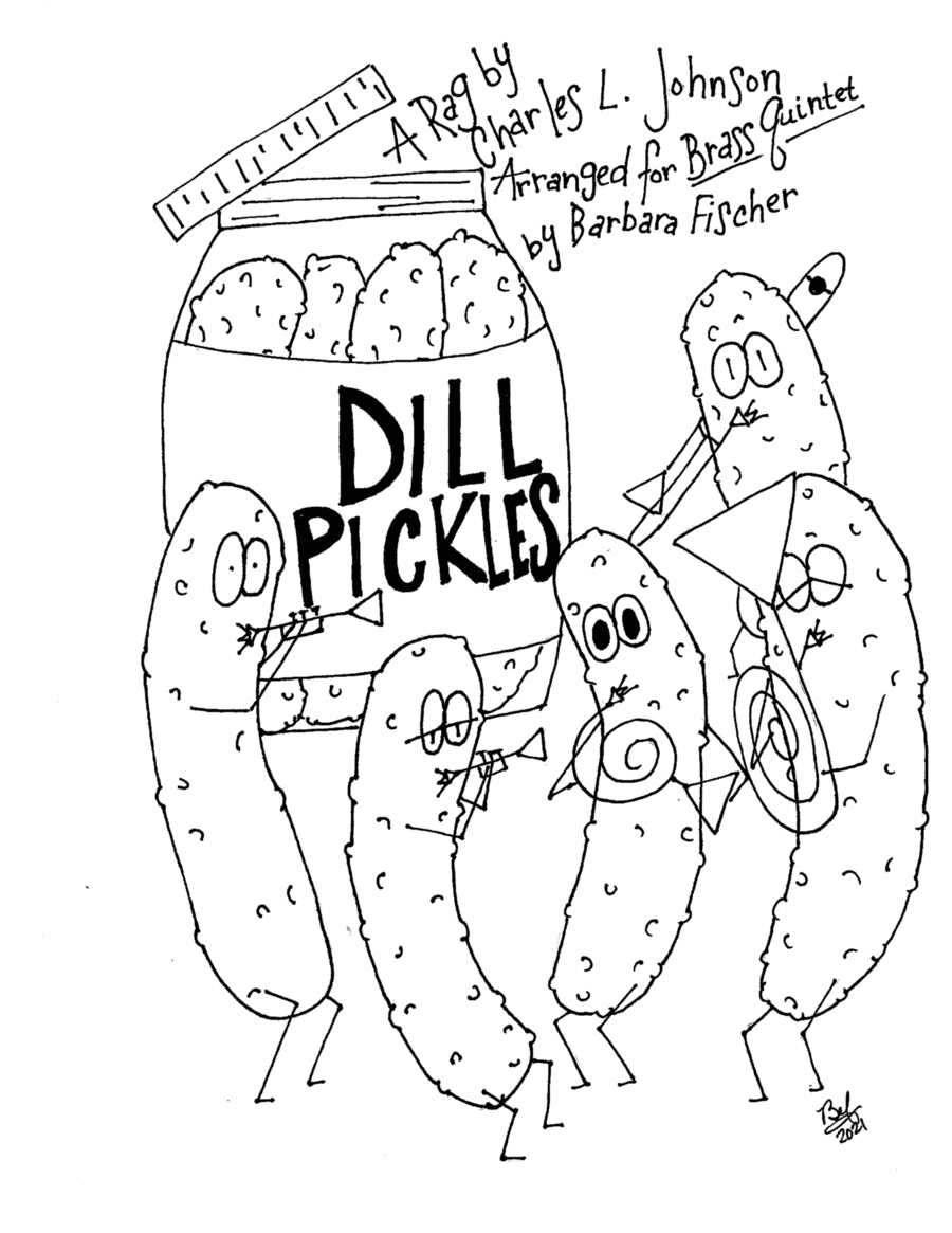 Dill Pickles (Rag) - Brass Quintet (arr. Barbara Fischer)