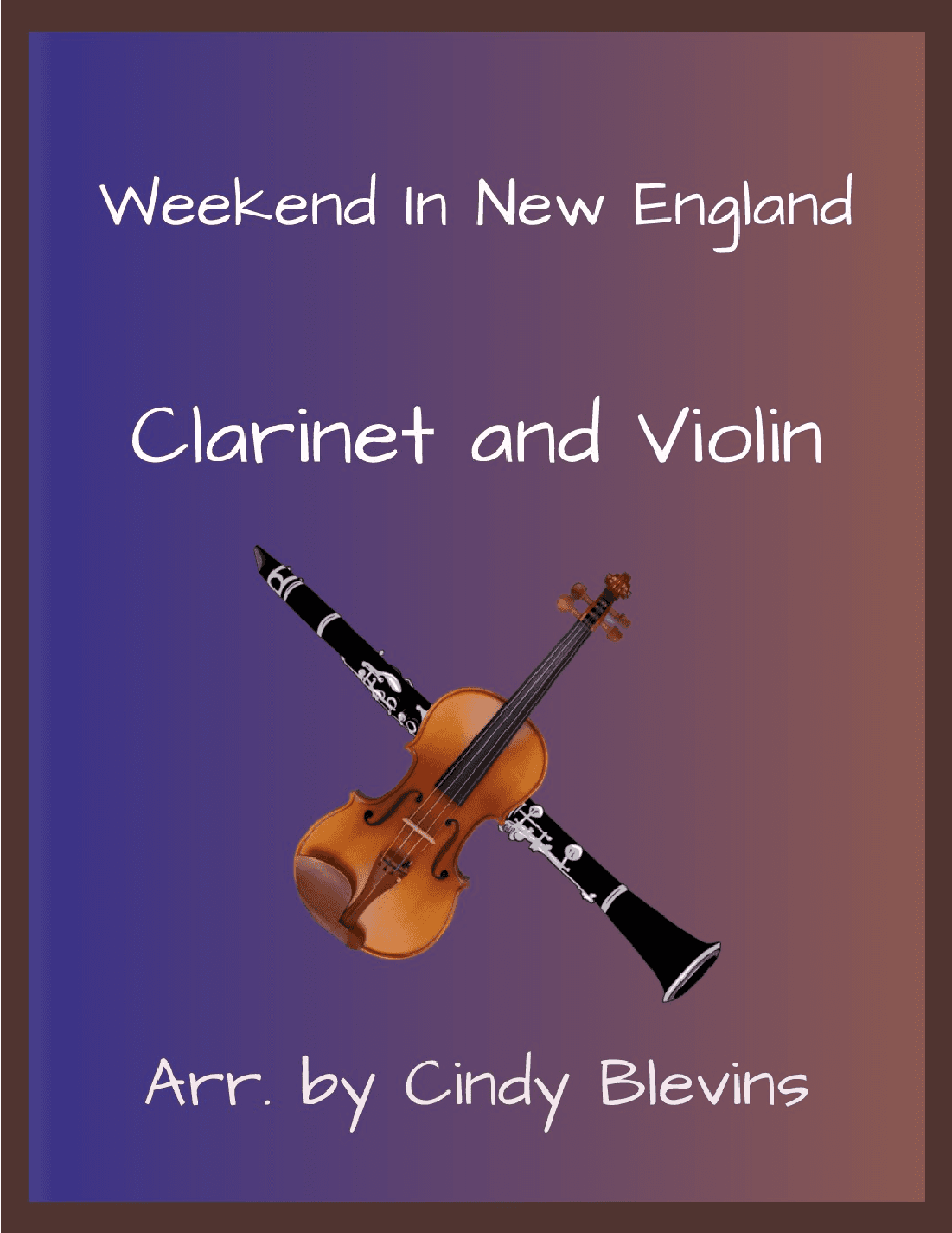 Weekend In New England (arr. Cindy Blevins)