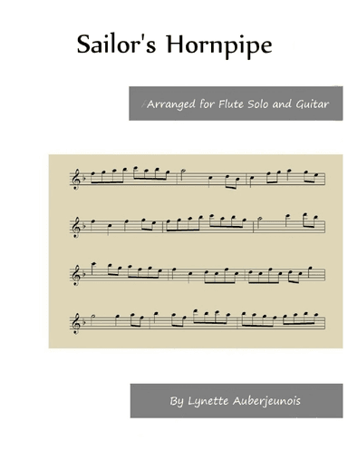 Sailor’s Hornpipe - Flute Solo with Guitar Chords (arr. Lynette Auberjeunois)