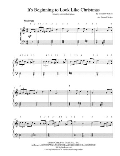 It's Beginning To Look Like Christmas (arr. Samuel Stokes)