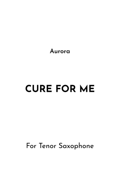 Cure For Me (arr. Jireh J.)