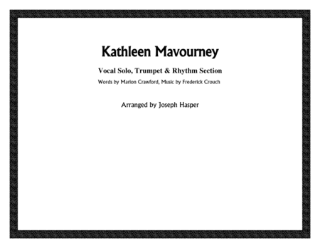Kathleen Mavourneen (Vocal Solo with Jazz Combo) (arr. Joseph Hasper)