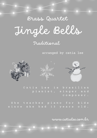 Jingle Bells for Brass Quartet (arr. Catia Lee)