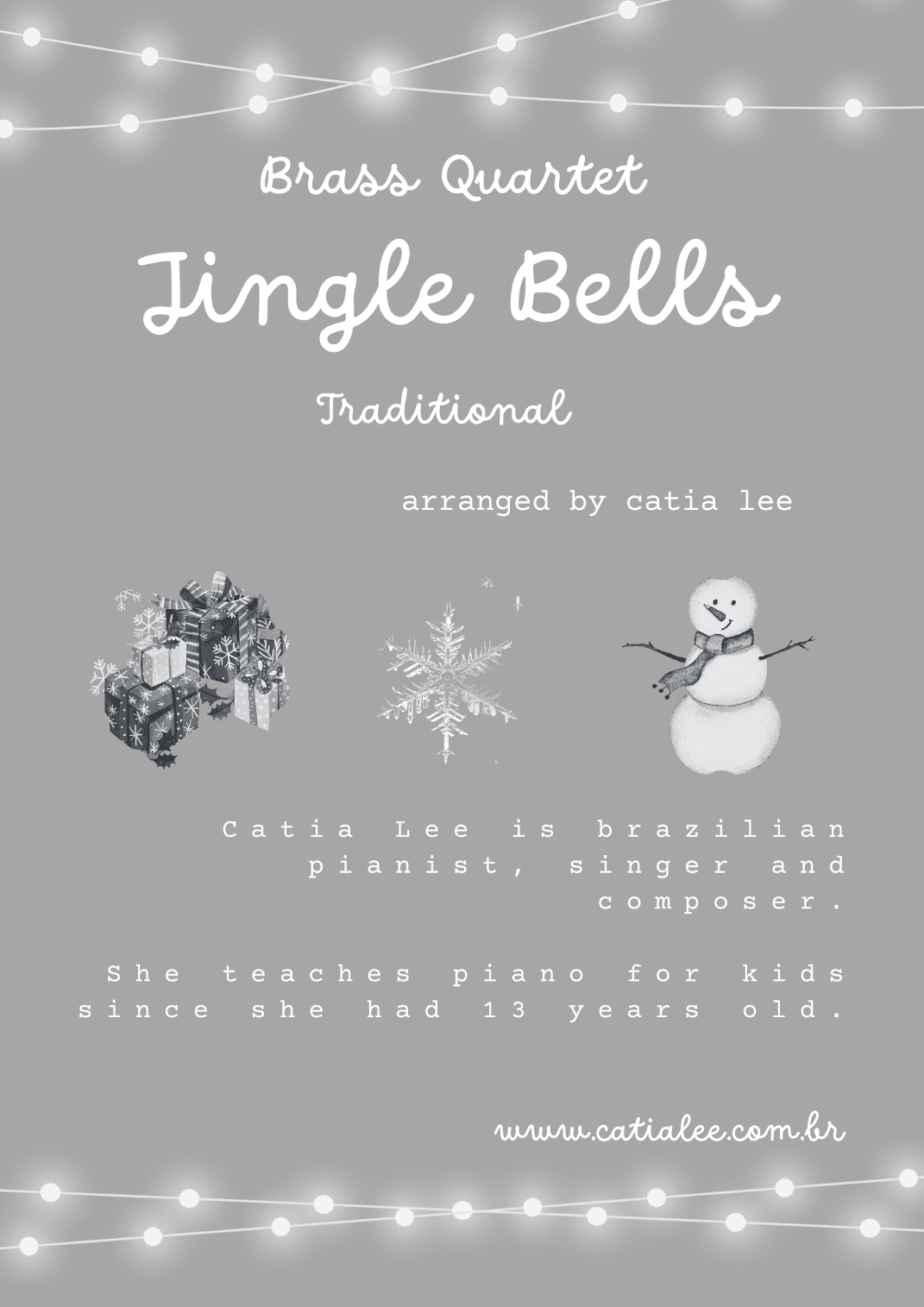 Jingle Bells for Brass Quartet (arr. Catia Lee)