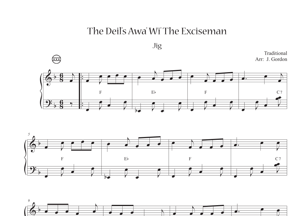 The Deil's Awa' Wi' The Exciseman (arr. Julia Gordon)