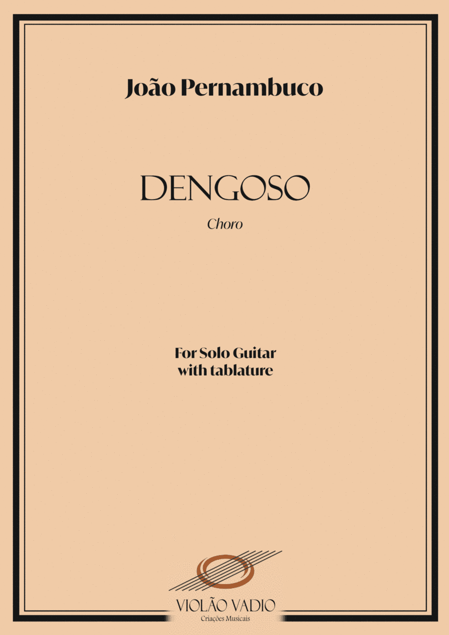 Dengoso (Bashful) with tablature (arr. Bisdré Santos)