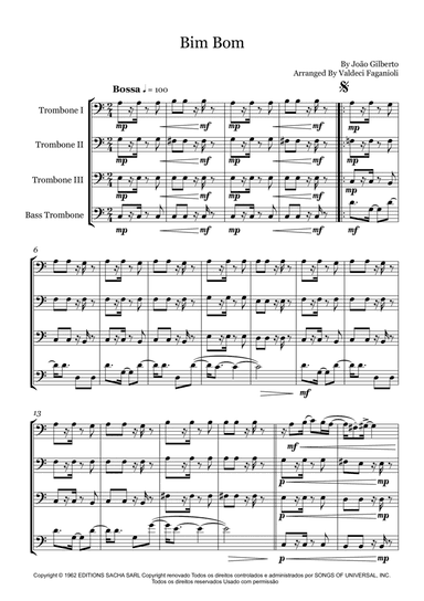 Bim-bom (arr. Valdeci Faganioli)