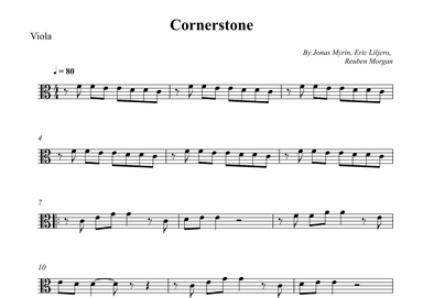 Cornerstone (arr. Wesley S. SIlva)