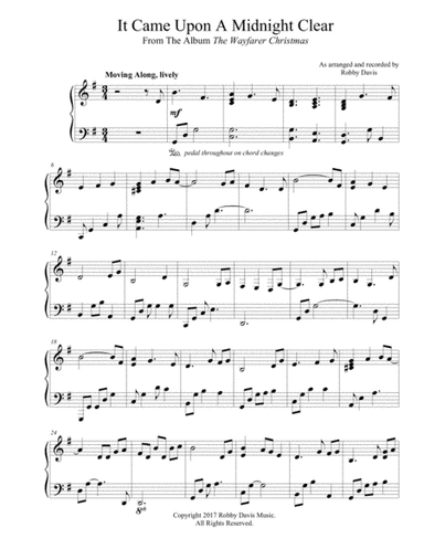 It Came Upon A Midnight Clear (arr. Robby Davis Music)