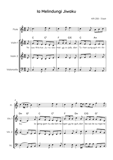 He Hideth My Soul / Ia Melindungi Jiwaku (arr. Angie Wiranata)