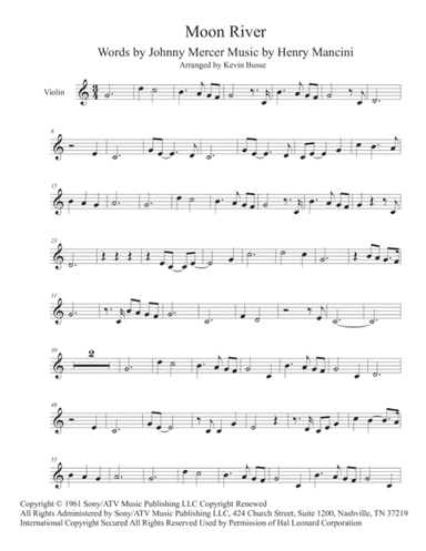 Moon River (arr. Kevin Busse)