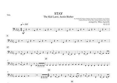 Stay (arr. Mikee Agoncillo)