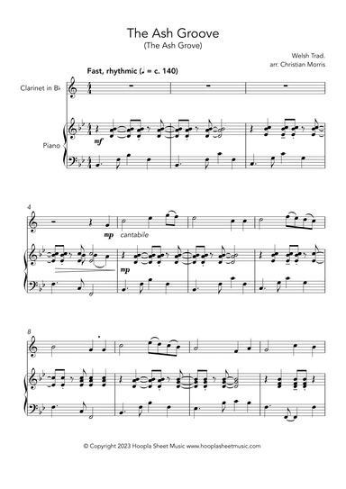 The Ash Groove (The Ash Grove) (arr. Christian Morris)