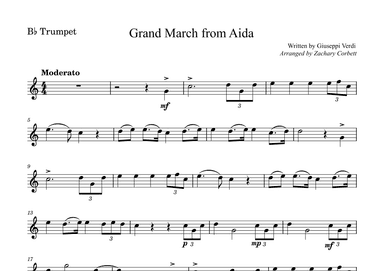 Grand March from Aida (arr. Zachary Corbett)