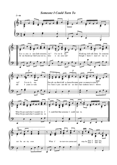 Someone I Could Turn To