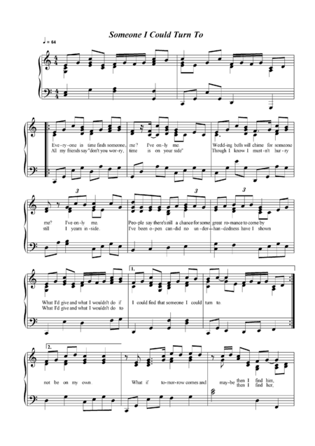 Someone I Could Turn To