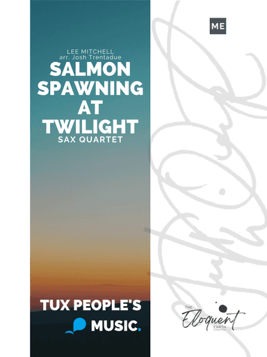 Salmon Spawning at Twilight