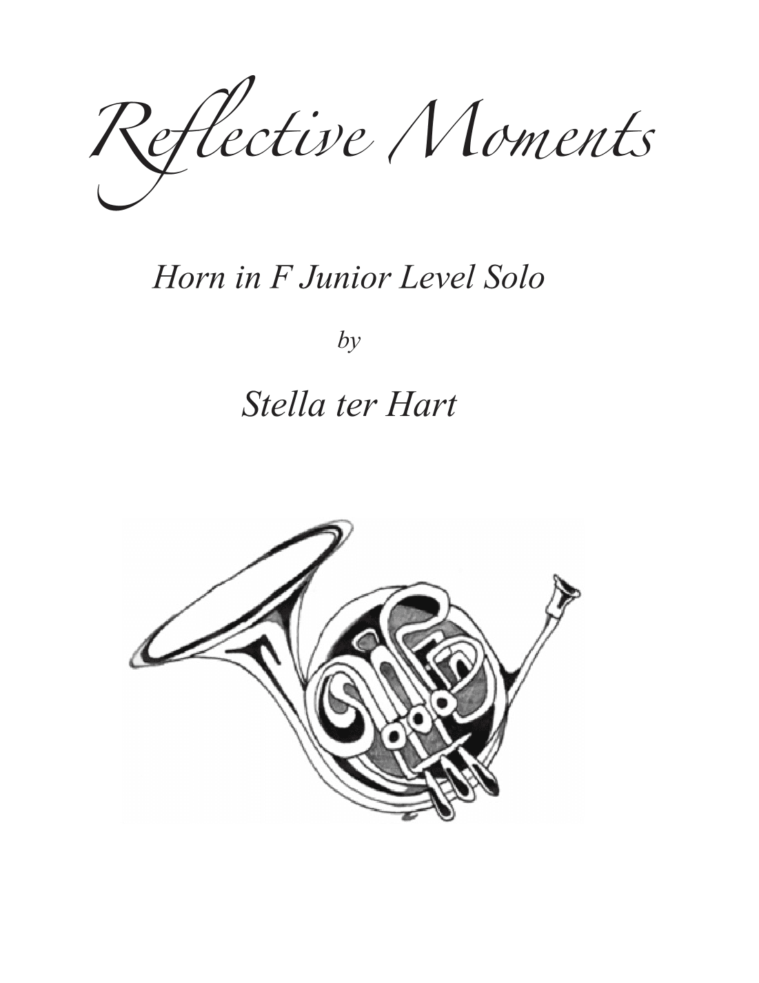 Reflective Moments - Horn in F Junior Level Solo