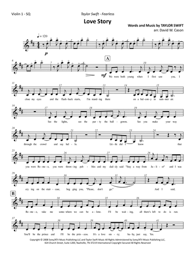 Love Story (arr. David W. Cason)