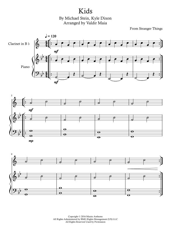 Kids (arr. Valdir Maia)