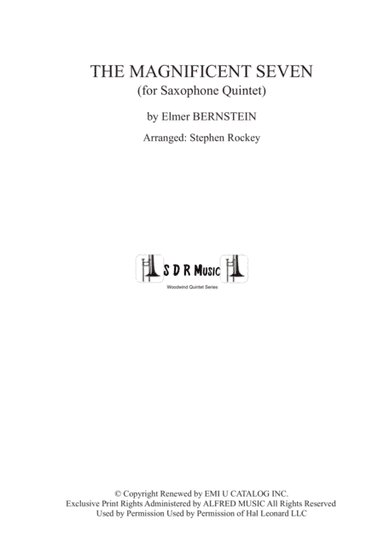 The Magnificent Seven (arr. Arranged by Stephen Rockey)