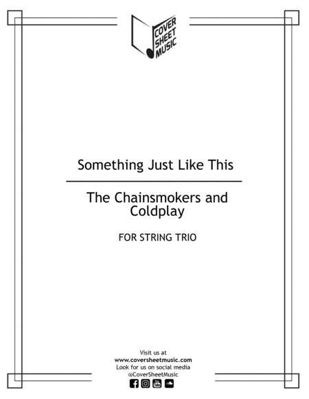 Something Just Like This (arr. Jose Quintana)
