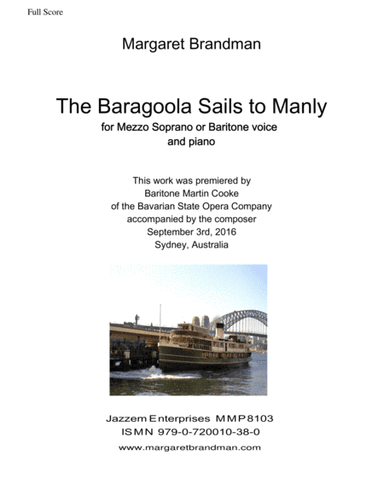 The Baragoola Sails to Manly