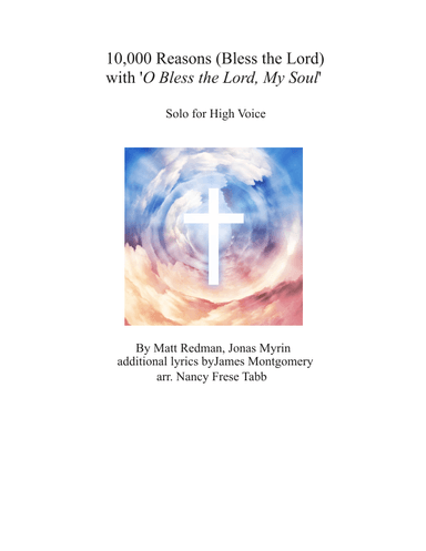 10,000 Reasons (bless The Lord) (arr. Nancy Frese Tabb)