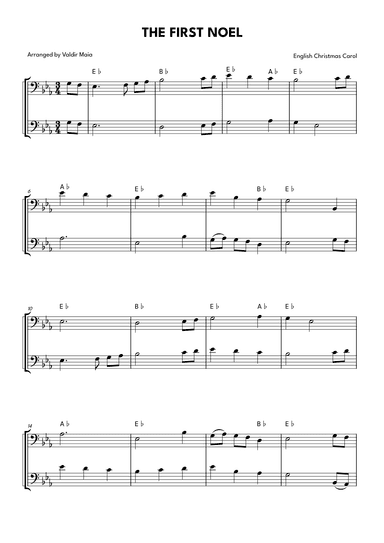 The First Noel - Bassoon Duet (arr. Valdir Maia)