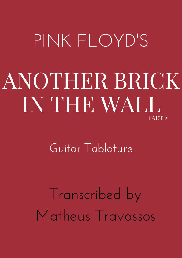 Another Brick In The Wall, Part 2 (arr. Matheus Travassos)