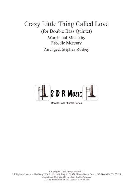 Crazy Little Thing Called Love (arr. Stephen Rockey)
