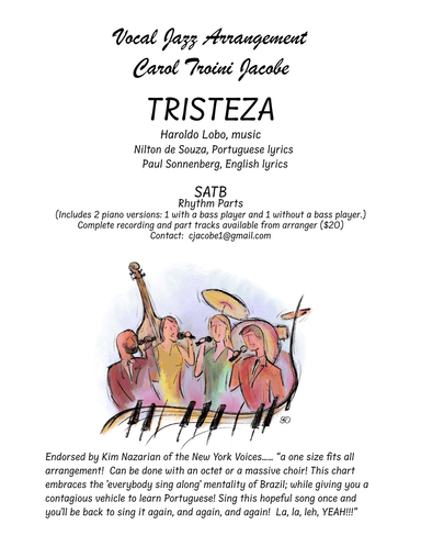 Tristeza (arr. Carol Troini Jacobe)