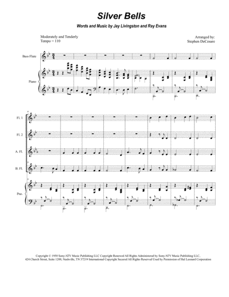 Silver Bells (arr. Stephen DeCesare)