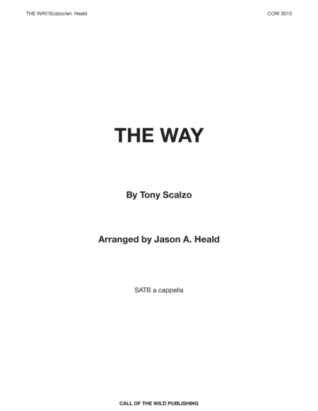 The Way (arr. Jason A. Heald)