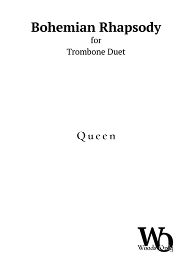 Bohemian Rhapsody (arr. Ander)