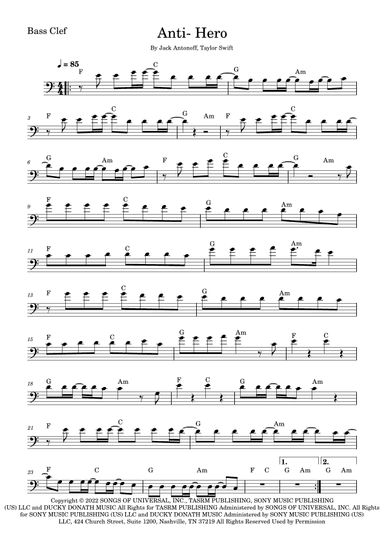Anti-hero (arr. Fabio Eduardo de Oliveira)