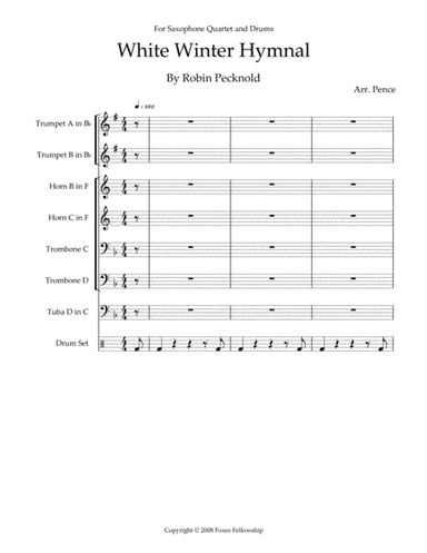 White Winter Hymnal (arr. Austin Pence)