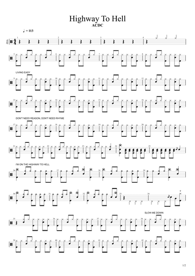 Highway To Hell (arr. Cyril Mayer)