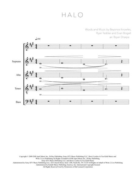 Halo (arr. Bryan Sharpe)