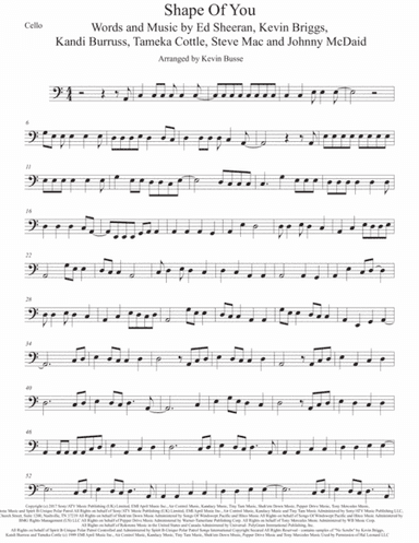 Shape Of You (arr. Kevin Busse)