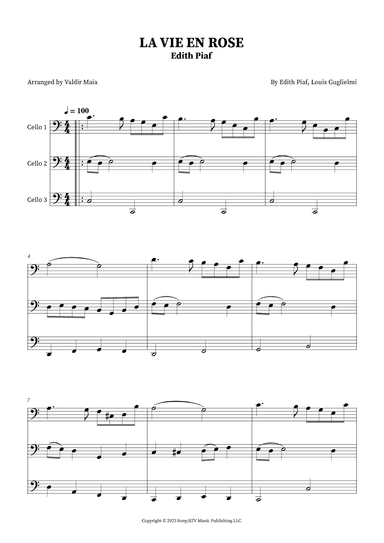 La Vie En Rose (arr. Valdir Maia)
