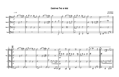 Christmas Time Is Here (arr. Joseph Ricard)