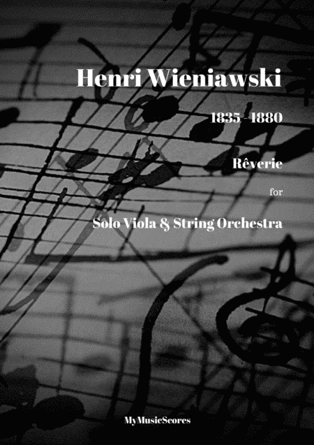 Wieniawski Reverie for Viola and String Orchestra (arr. Paul Wood)