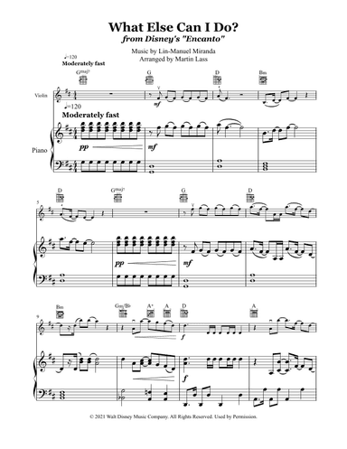 What Else Can I Do? (arr. Martin Lass)